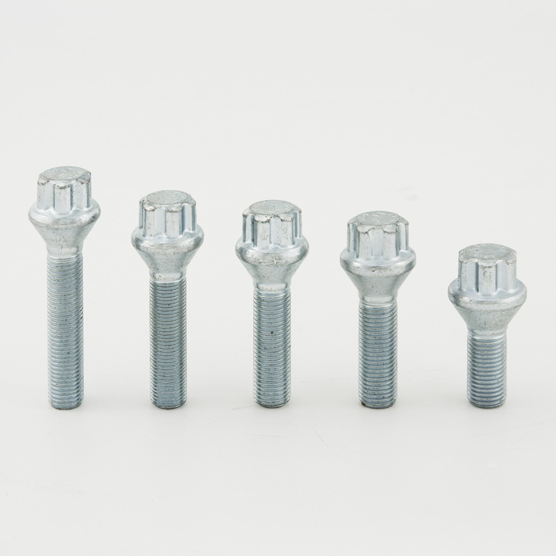 Lange wielbout - M12x1.25mm - Konisch - Lengte 50mm