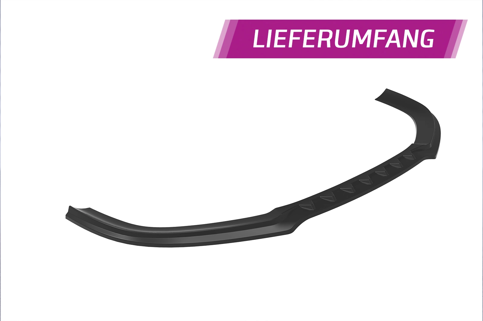 Voorspoiler Audi S8 / S8 Plus D4 (Typ 4H) glans zwart – 2013–2017