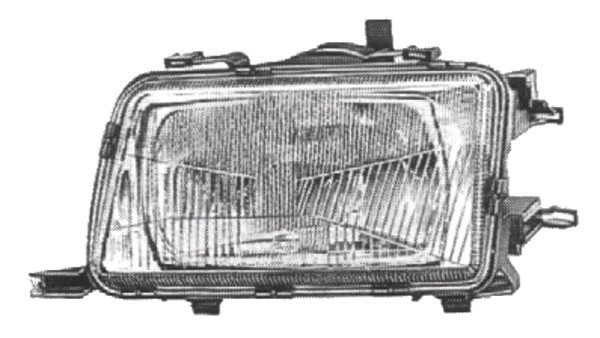 Koplamp rechts AUDI 80 91-94 BOSCH/MET MOTOR