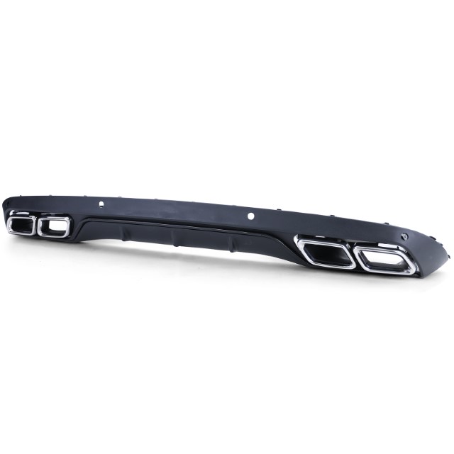 Achterbumper Diffusor Mercedes C-Klasse Kombi S205 C63 Look incl. Sierstukken