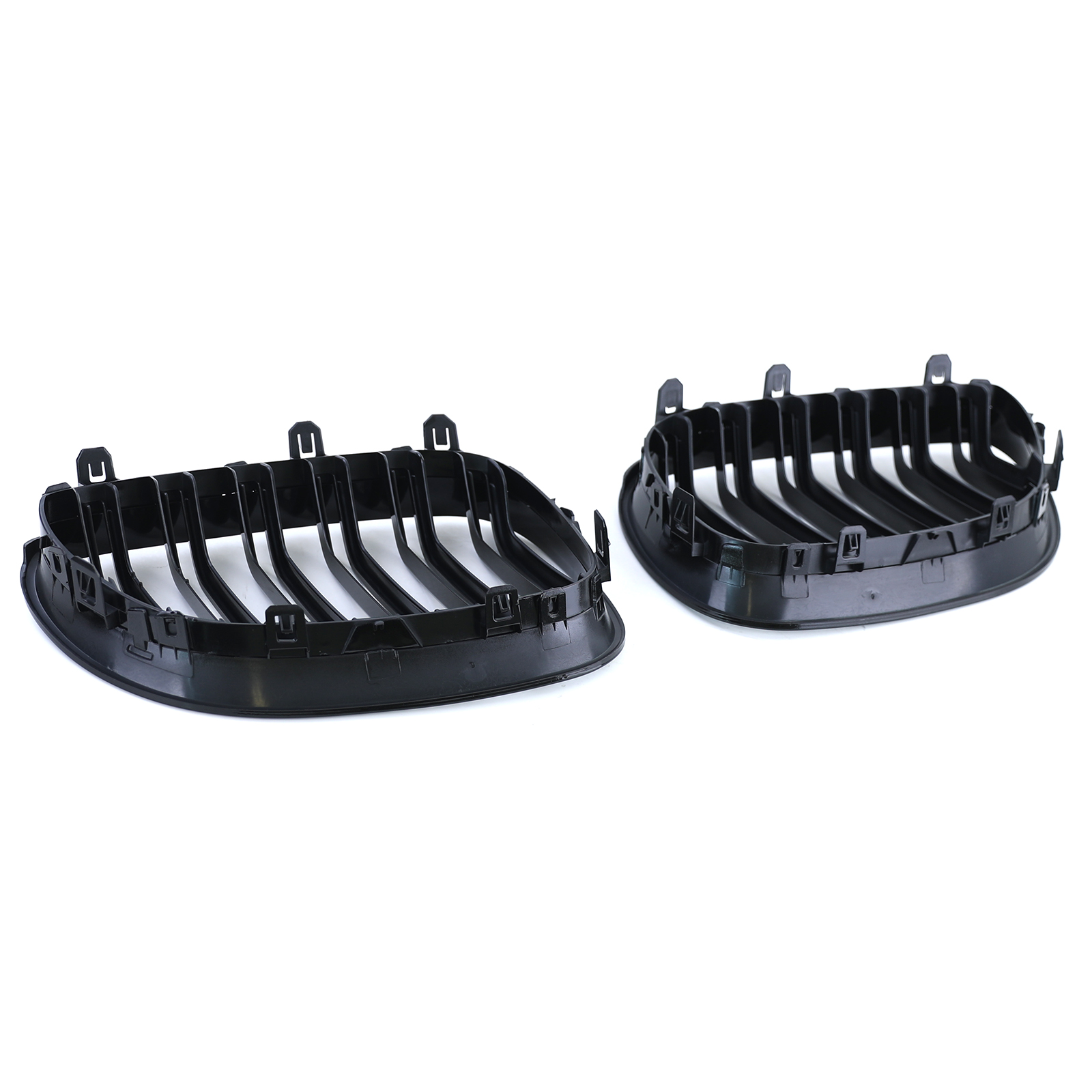 Grill Nieren BMW E60/61 05-10 Glans Zwart