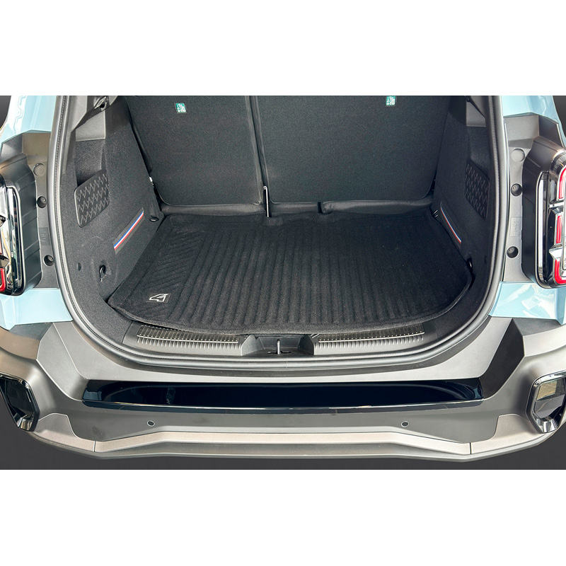 RGM ABS Achterbumper beschermlijst  Renault 4 E-Tech 2025- Glanzend Zwart