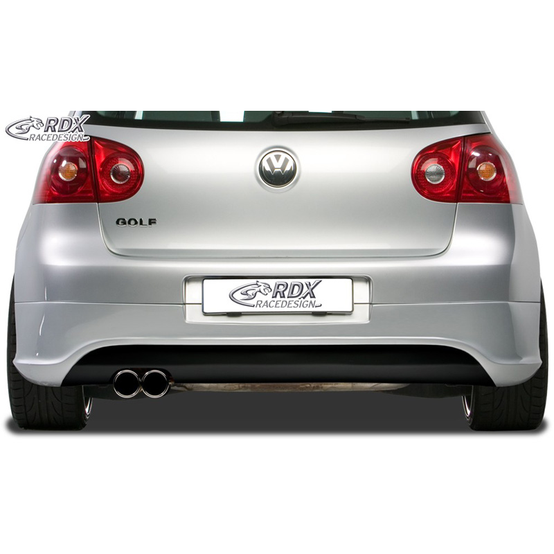 Achterskirt  Volkswagen Golf V R32 Hatchback 3/5-deurs 2003-2008 (uitlaat links) excl. Variant/Plus (ABS)