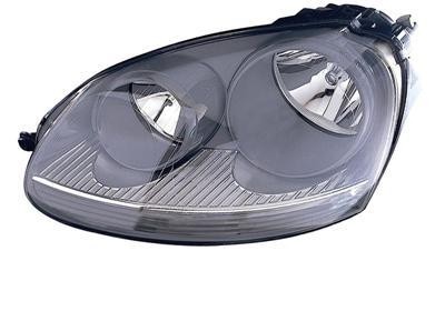 koplamp, H7+H7, elektr verstelb, chroom huis, links VW Jetta, 20