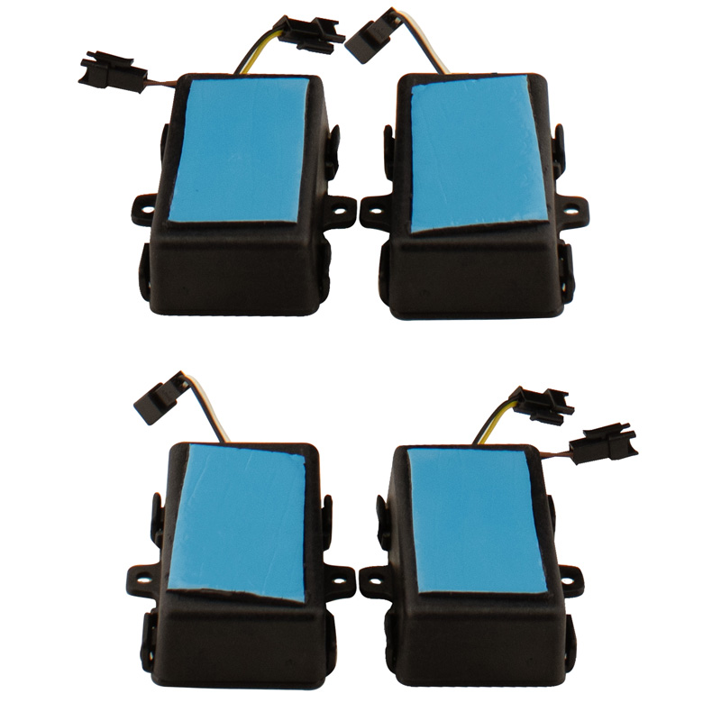 Set LED Achterlichten  Volkswagen Transporter T6 2015-2020 (met achterklep) - Zwart - incl. Dynamic Running Light