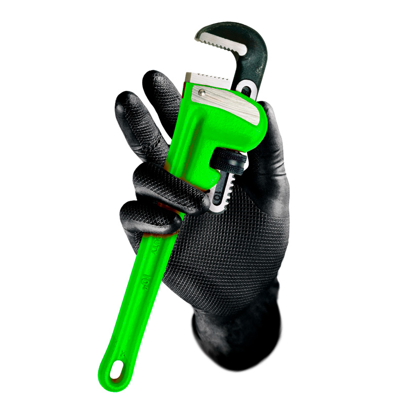 Gripp-It nitril handschoenen - maat XXL - Zwart - dispenserdoos à 50 stuks