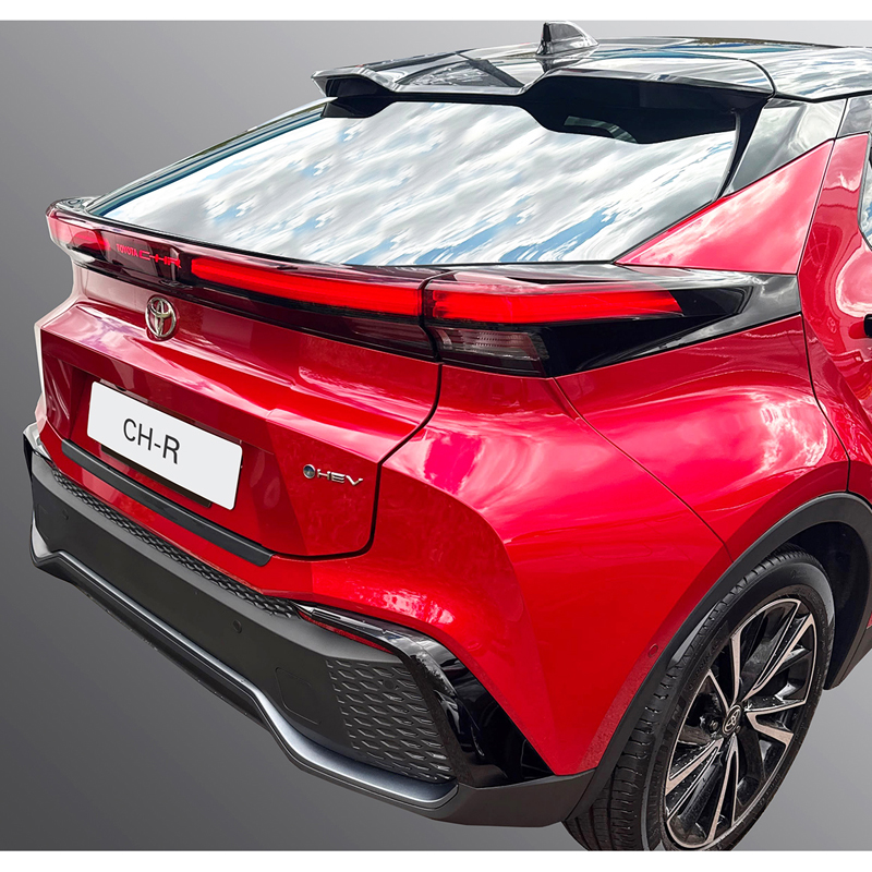 RGM ABS Achterbumper beschermlijst  Toyota CH-R Hybrid & Plug-in-Hybrid 2023- Zwart