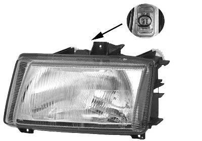 koplamp, Valeo, H4, links, 01/2000-VW Caddy, 1995-2004