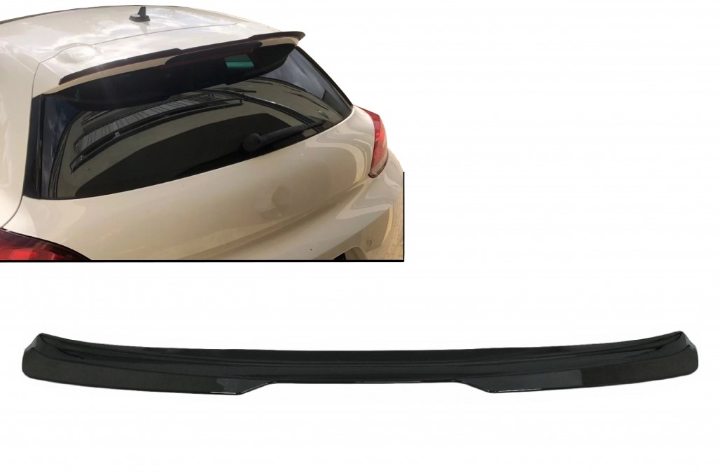 Spoiler Volkswagen Scirocco Facelift 14-17 Glans Zwart