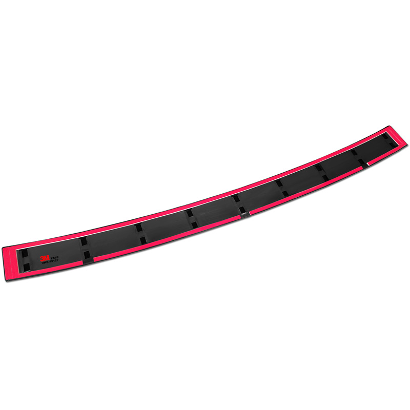 Zwart RVS Achterbumperprotector  BMW 3-Serie (F31) Touring (incl. M-Pakket) 2012-2015 & Facelift 2015-2019 'STRONG EDITION'