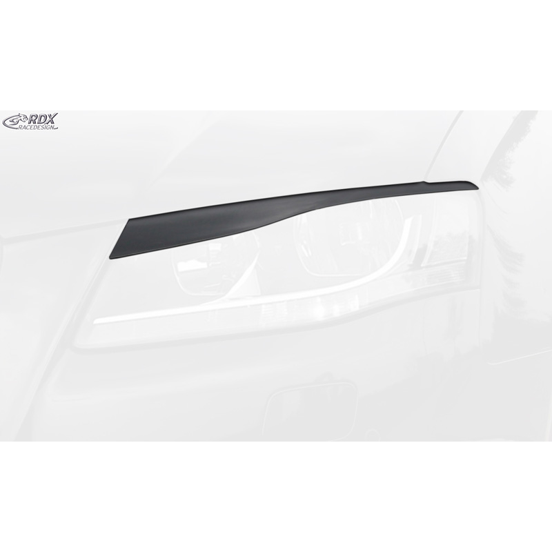 Koplampspoilers  Audi A4 B8 2008-2012 (ABS)
