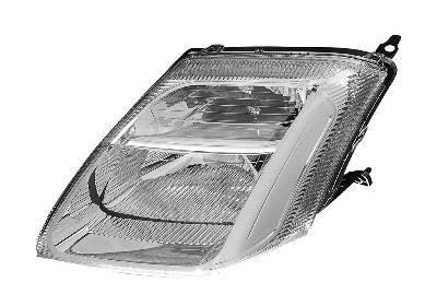 koplamp, H4, elektr verstelb, incl stelmotortje, rechts Citroen