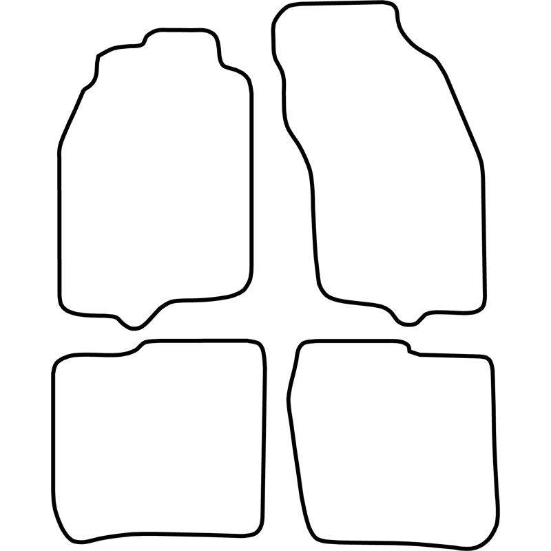 Automatten  Volvo S40/V40 1995-1999