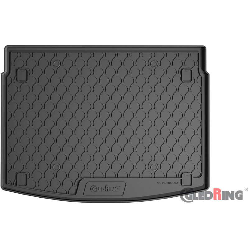 Gledring Rubbasol (Rubber) Kofferbakmat  Hyundai i30 HB (PDE) 2017- (Lage laadvloer)