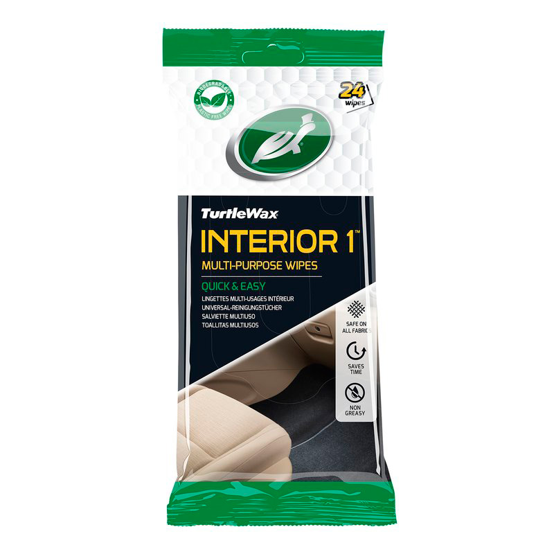 Turtle Wax 54094 Interieurreiniger doekjes 24 stuks