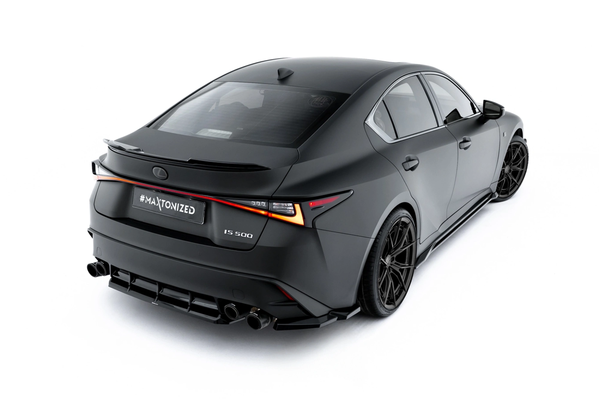 Spoiler Cap Lexus IS 500 Mk3 Facelift 2 (XE30) Maxton Glans Zwart
