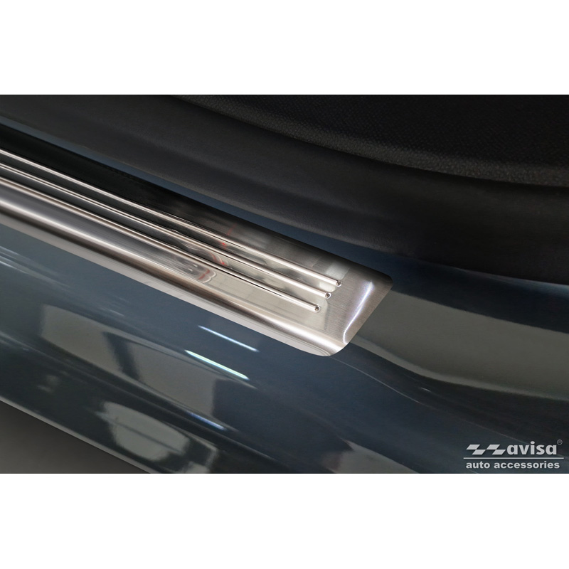 RVS Instaplijsten  Opel Corsa F HB incl. e-Corsa 2019-2023 & FL 2023- 'Lines' - 4-delig