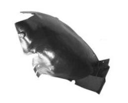 binnenscherm, plastic, voor, achter, links Peugeot 206, 1998-200