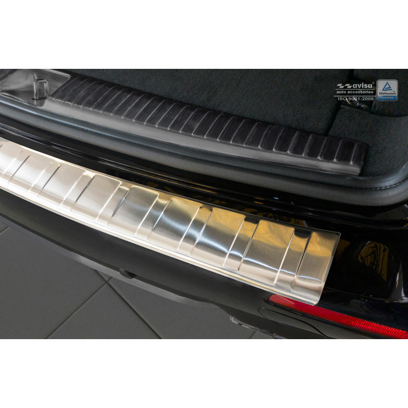 RVS Achterbumperprotector  Mercedes E-Klasse W213 Kombi 2016- 'Ribs'