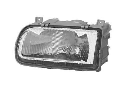 koplamp, Hella, H4, elektr verstelb, rechts,-12/1997 Skoda Felic