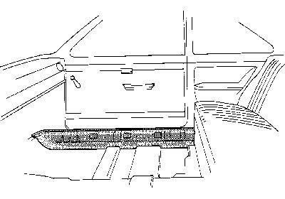 binnendorpel, rechts VW Kever