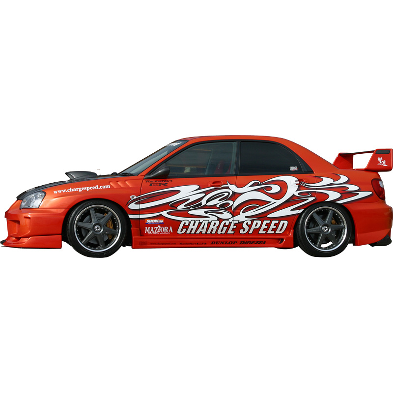 Chargespeed Voorspatborden  'Wide' Subaru Impreza GD# (C/D/E) excl. duct