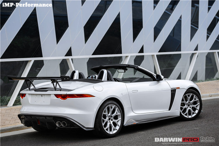Jaguar F-Type Coupe/Convertible IMP Style Carbon Diffuser 2013-2017
