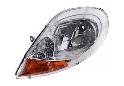koplamp, H4, elektr verstelb, oranje knipper, incl stelmotortje,
