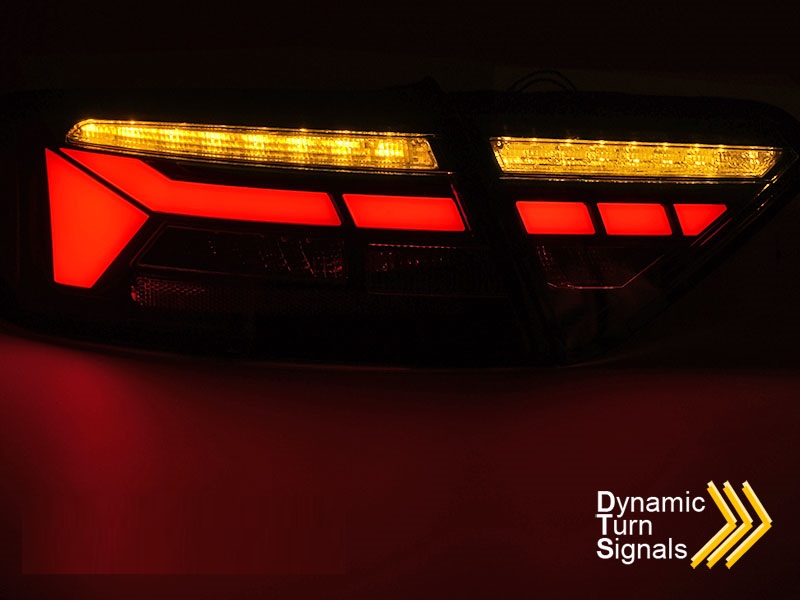 Achterlichten Audi A5 8T 11-16 LED smoke (voor LED)
