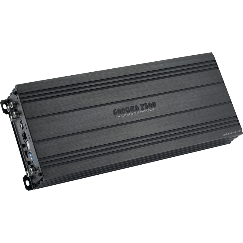 Ground Zero GZHA MINI FIVE-DSP 5-channel Class D Compact Versterker Met DSP