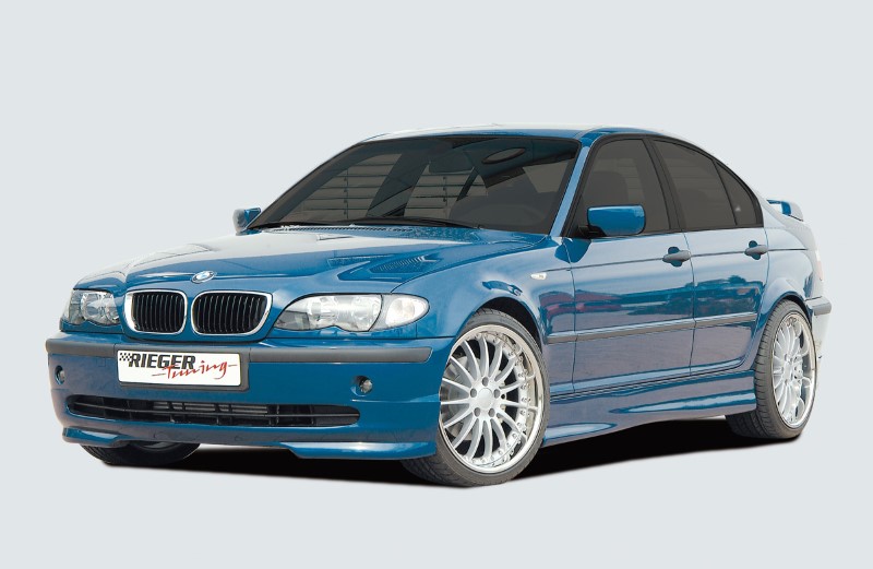 Spoilerzwaard voor Voorspoilerlip BMW E46 Sedan vanaf 02
