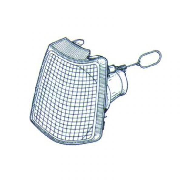 Knipperlicht links CORSA 90-93 WIT