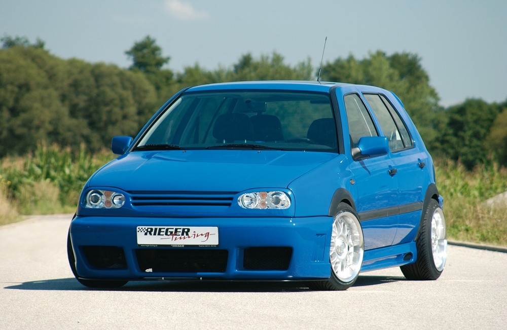 Voorbumper RS4 Look met intakes VW Golf III Rieger