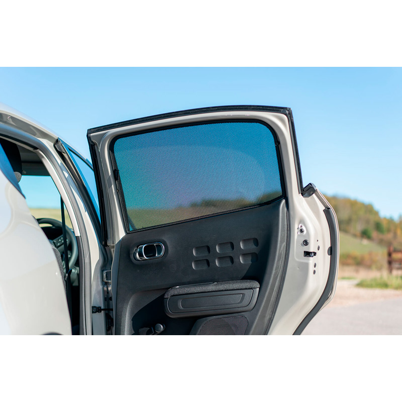 Set Car Shades (achterportieren)  Citroen C3 5 deurs 2016- (2-delig)