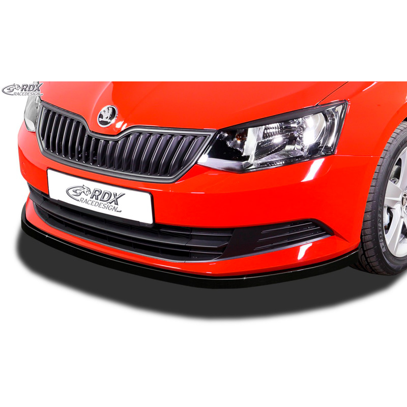 Voorspoiler  Skoda Fabia III (NJ) 2014-2018 (ABS zwart glanzend)