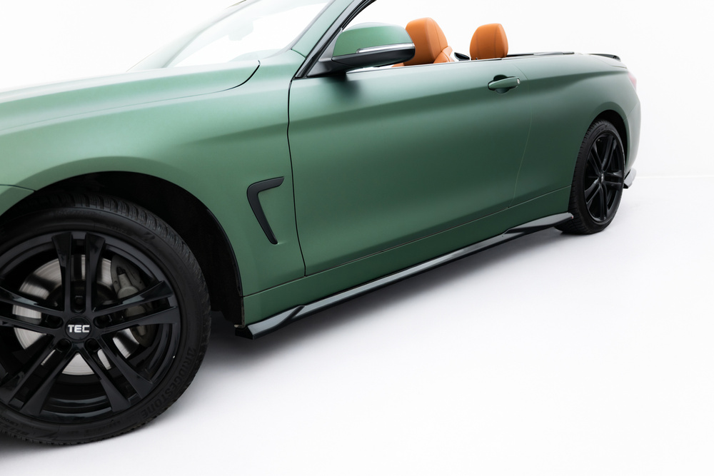 Zijskirts BMW 4 Cabrio / Coupe F33 / F32 Maxton
