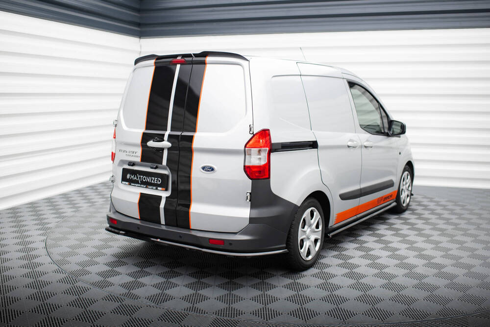 Spoiler Cap Ford Transit Courier MK1 Glans Zwart