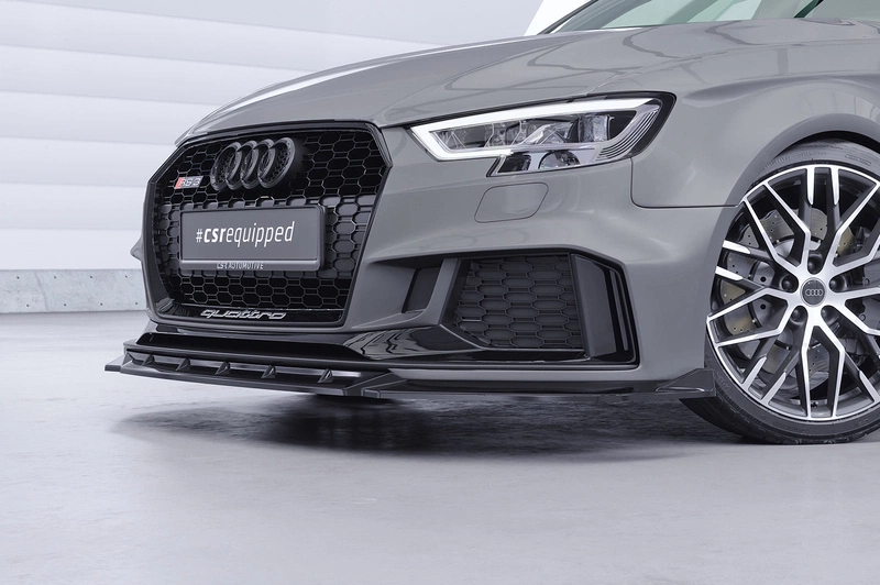 Voorspoiler Bekerspoilerlip voor Audi RS3 (8V/8VA)
