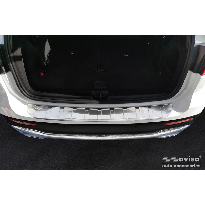 RVS Achterbumperprotector  Mercedes GLB (X247) incl. AMG 2019- 'Ribs'