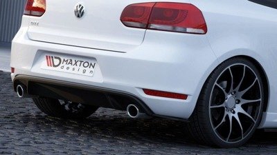 Zijdiffuser VW Golf 6 GTI 35TH Glans Zwart