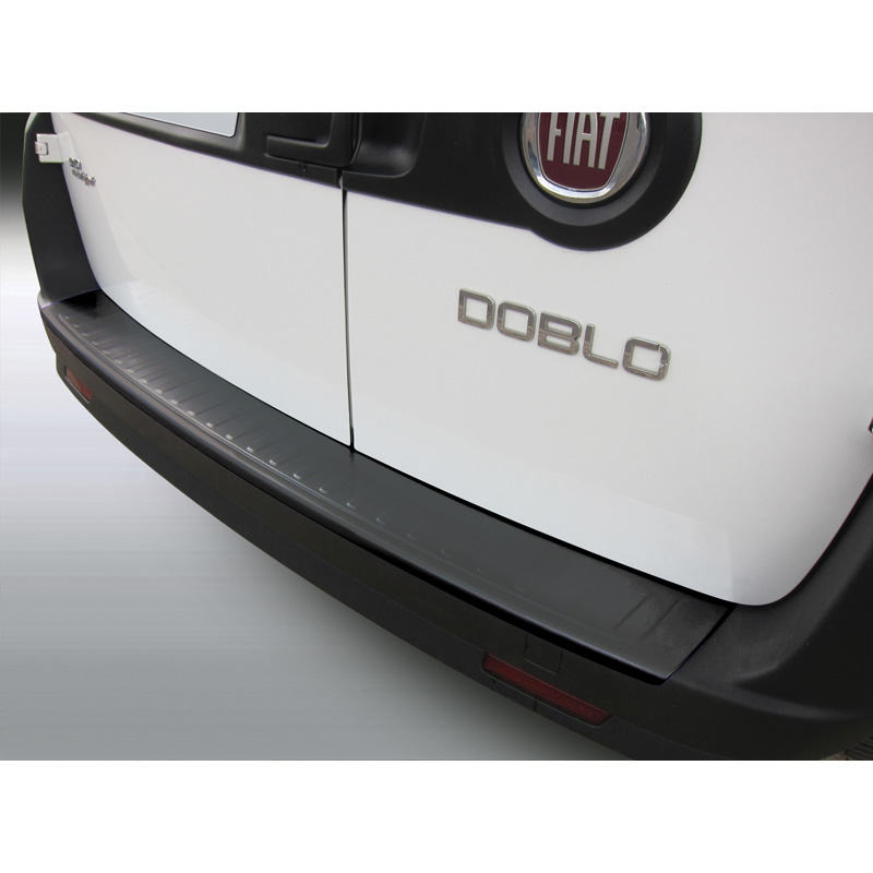 ABS Achterbumper beschermlijst  Fiat Doblo & Opel Combo 12/2014- Zwart