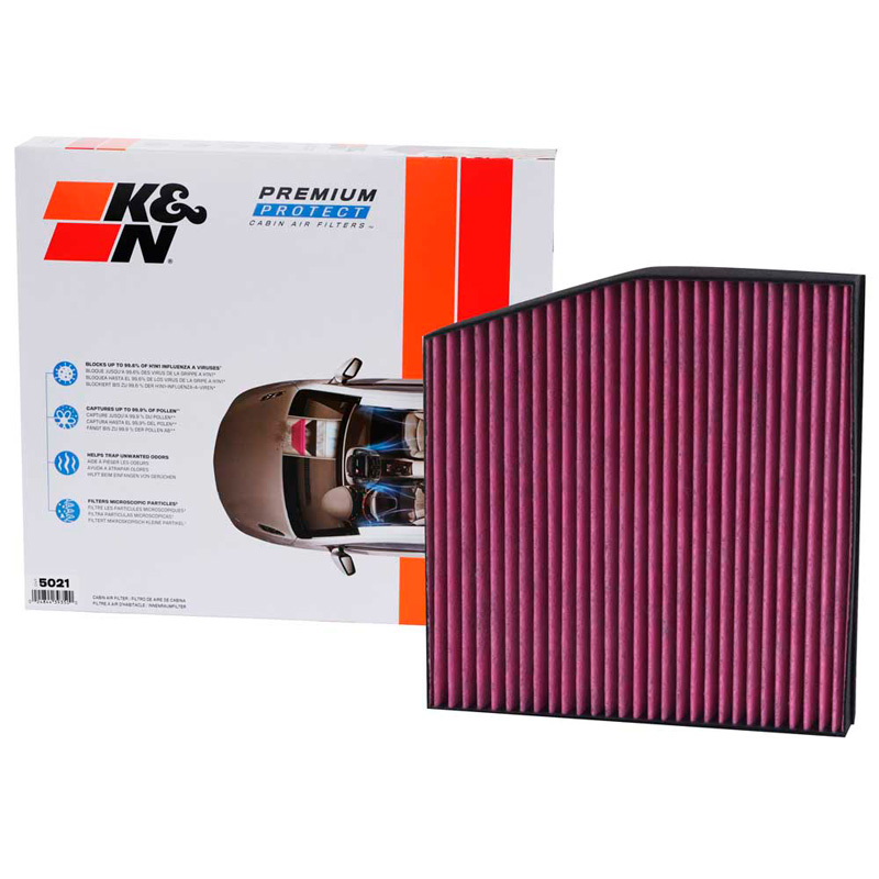 K&N Premium Single-Use Interieurluchtfilter  Mercedes diverse modellen (DVF5021)