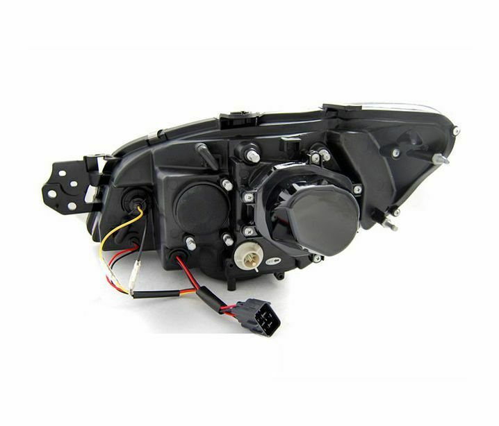Koplampen Subaru Impreza II GD 06-07 Xenon Tube zwart