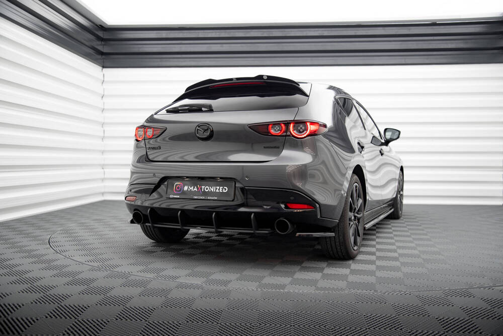 Zijdiffuser Mazda 3 Mk4 Maxton Glans Zwart
