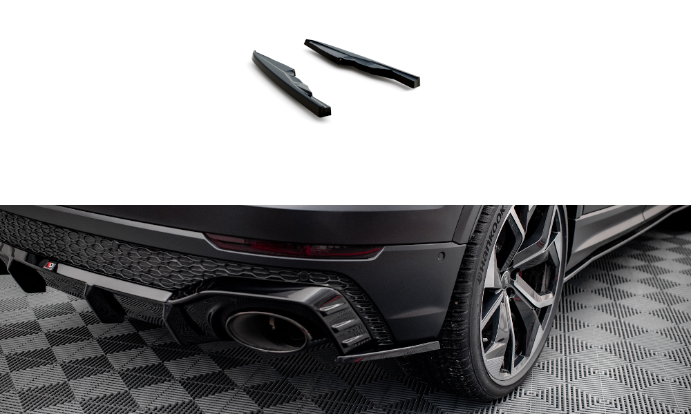 Zijdiffuser V.2 Audi RSQ8 Maxton Glans Zwart