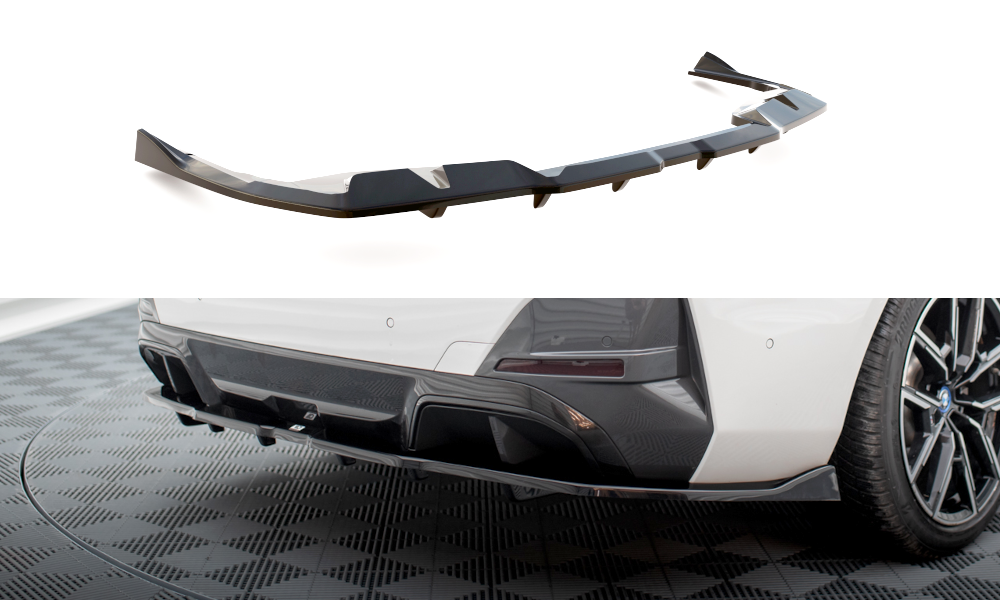 Diffuser V.2 BMW i4 G26 M Pakket Maxton Glans Zwart