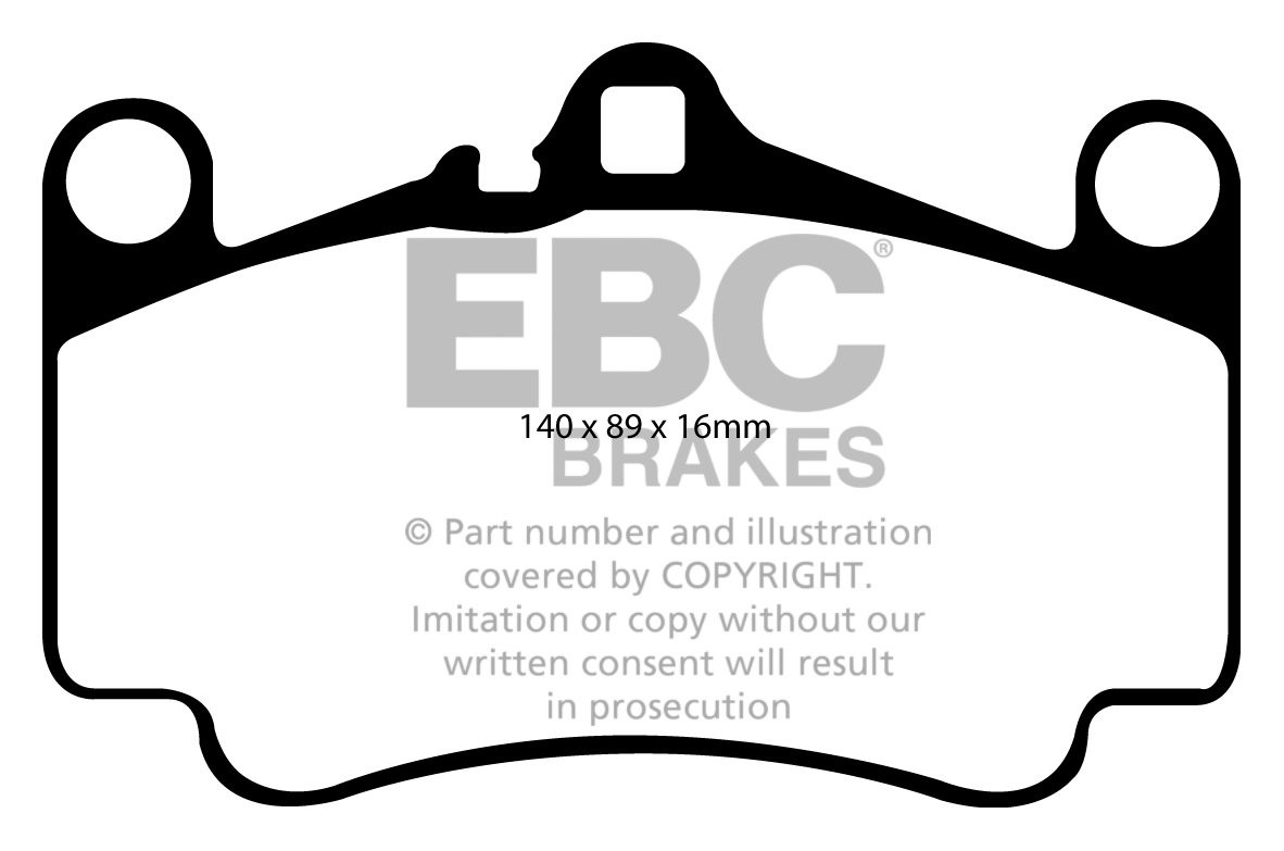 EBC Brakes PORSCHE 911 (997) (Cast Iron Disc Only) 3.8 Carrera S