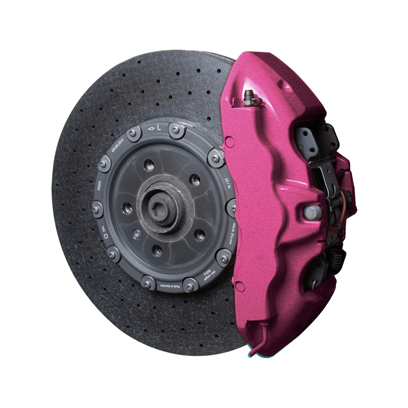 Foliatec Remklauwlakset - hot pink metallic - 3 Componenten