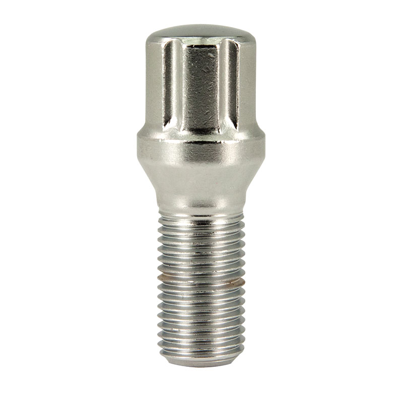 Wielbout M12x1.25 - 6-Spline - Konisch - Lengte 27mm
