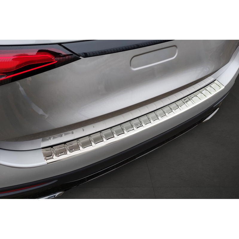 Chroom RVS Achterbumperprotector  Mercedes GLC II (X254) 2022- 'Ribs'